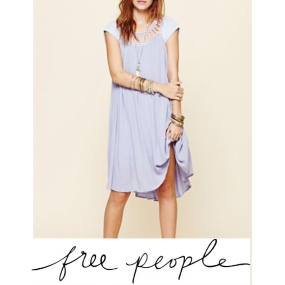 Free People Dresses & Skirts - FREE PEOPLE Lavender Midi Flowy Dress Sz S